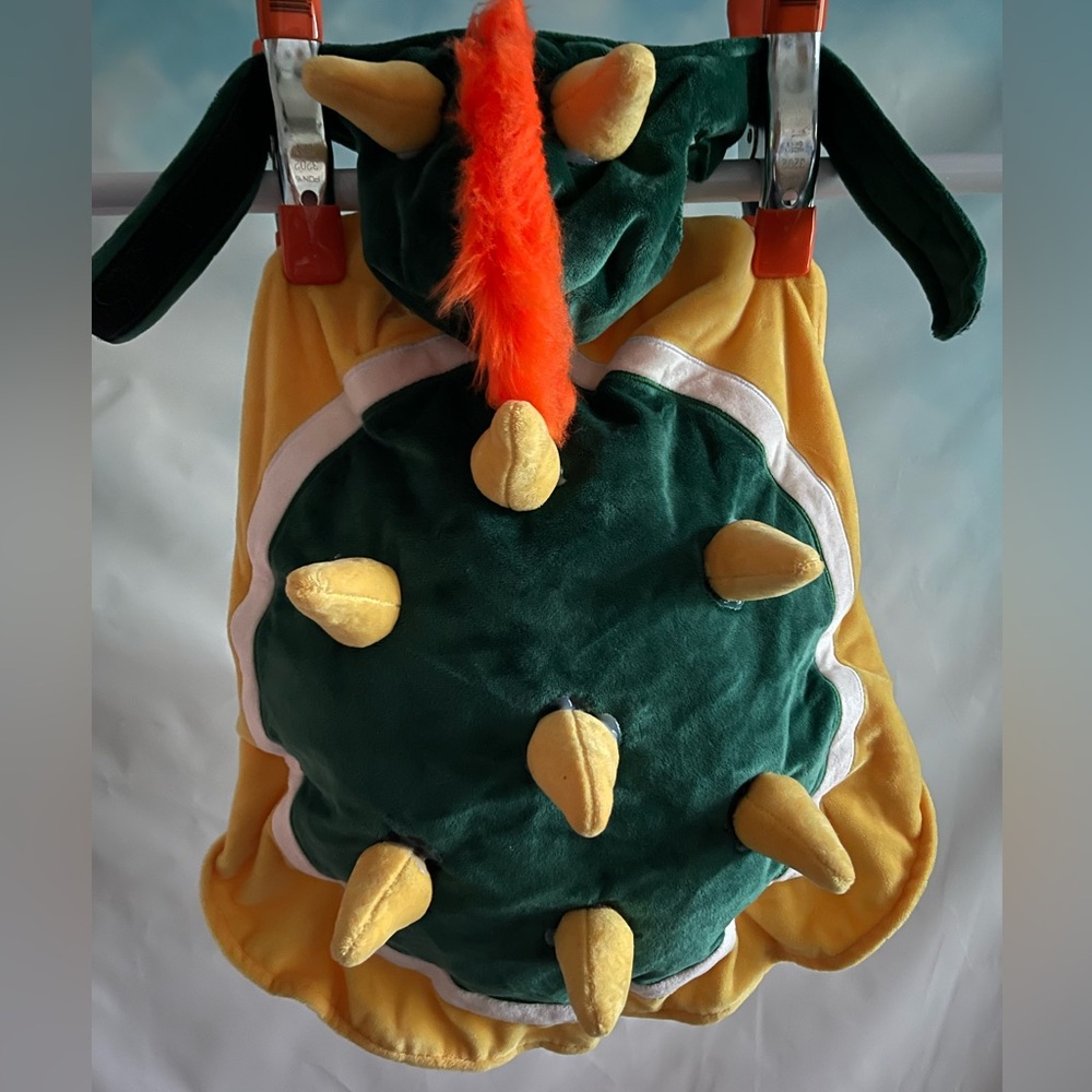 Bowser Pet Costume Complete Set - Picture 5 of 16